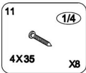 11 1/4 4X35 X8