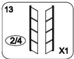 13 2/4 X1