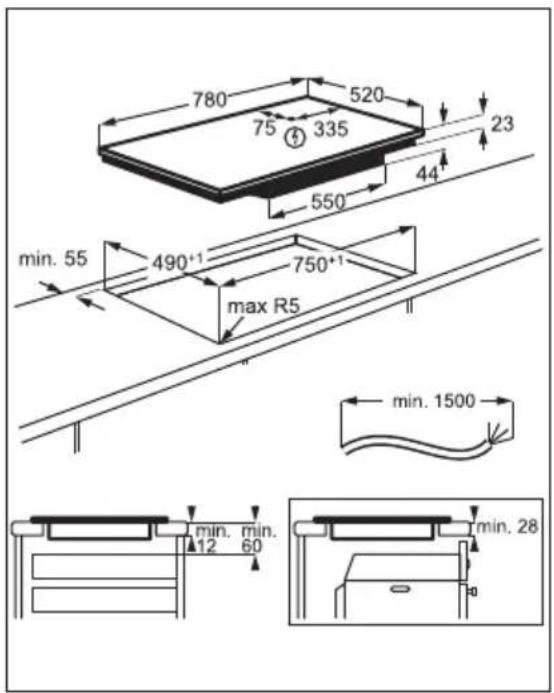 AEG IAE8488SFB - Samsetning - 2