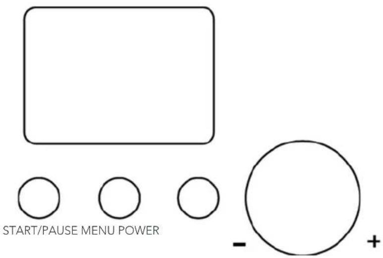 START/PAUSE MENU POWER - +