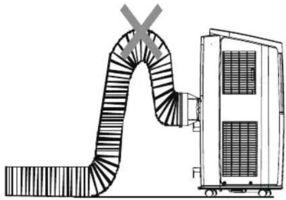WILFA Cool 7 - Note of Installingheat discharge pipe - 4