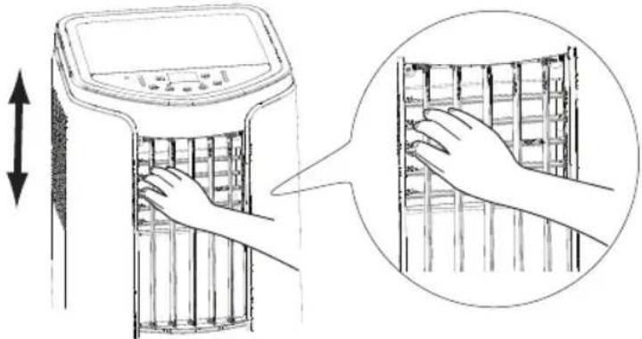 WILFA Cool 7 - To change air flow direction - 1
