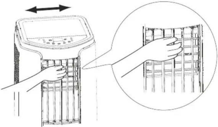 Sundhedsindikator (valgfri) + / - knap Dual-8 nixie-rør Indikator for kold indstilling Indikator for tør indstilling Health○ LOW○ Med○ High○ Auto○ Fan Blæserknap Dvale-knap CryOff Timer-knap Indstillingsknap TÆND/SLUK-knap Indikator for blæserindstilling Indikator for blæserhastighed: