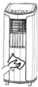 WILFA Cool 7 - Clean outer case and grille - 1