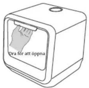 Dra för att öppna