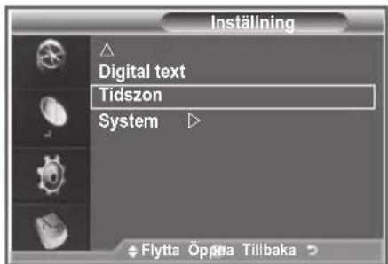 SAMSUNG LE46M86BC - Välja tidszon (endast Spanien) - 1