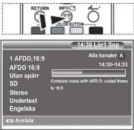 SAMSUNG LE46M86BC - Visa programinformation - 1