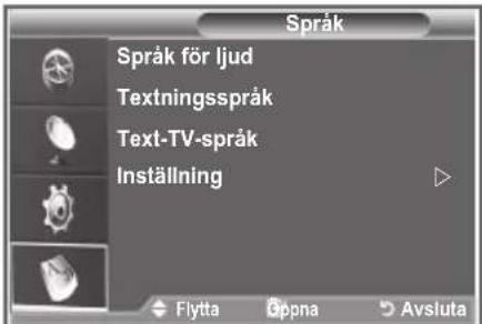 SAMSUNG LE46M86BC - Språk - 4