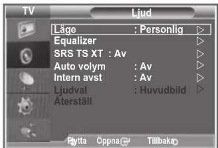 SAMSUNG LE46M86BC - Ändra ljudstandard - 1