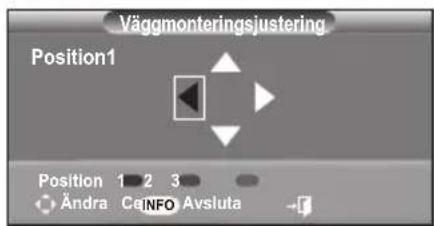 SAMSUNG LE46M86BC - När väggfästet är monterat kan du enkelt justera TV:ns position. - 3
