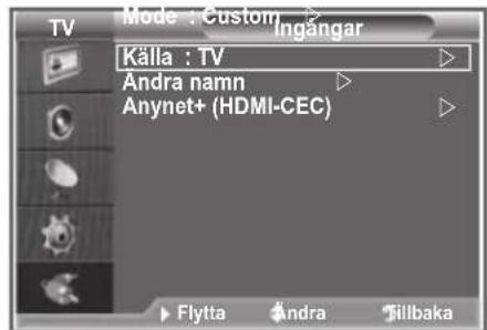 SAMSUNG LE46M86BC - Välja källa - 1