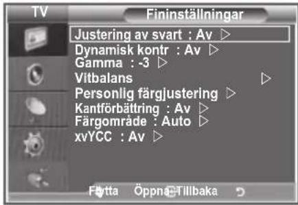 SAMSUNG LE46M86BC - Du kan välja den färgton som känns bekvämast. - 2