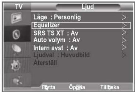 SAMSUNG LE46M86BC - Ändra ljudinställningarna - 1