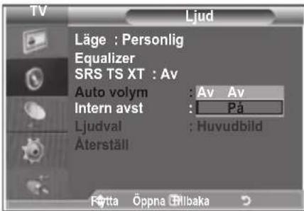 SAMSUNG LE46M86BC - Justera volymen automatiskt - 2