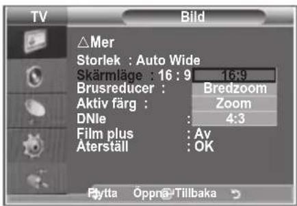 SAMSUNG LE46M86BC - Välja skärmläge - 2