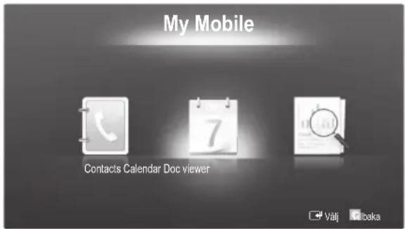 My Mobile Contacts Calendar Doc viewer Välj Albaka