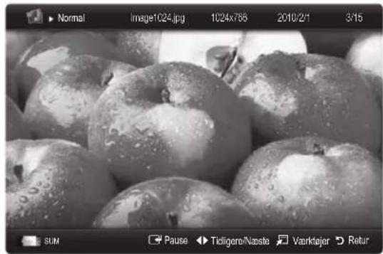 SAMSUNG LE40C675M1S - Visning af et foto (eller diasshow) - 1