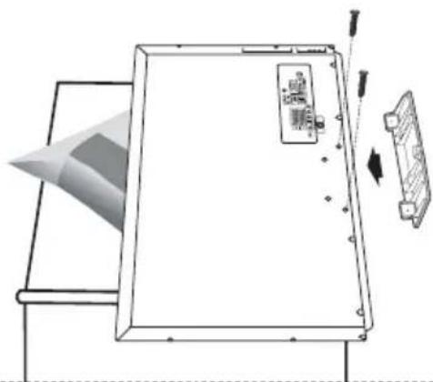 SAMSUNG LE32M71B - Installering af vægbeslag - 1