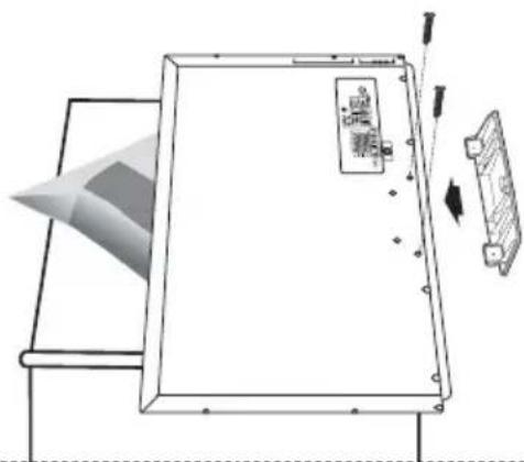 SAMSUNG LE32M71B - Installera väggfästessatsen - 1