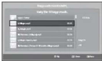 SAMSUNG LE32M71B - Brug af menuen under et diasshow - 3