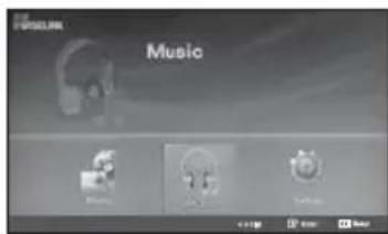 SAMSUNG LE32M71B - Brug af MP3-listen - 1