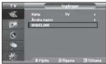 SAMSUNG LE32M71B - Använda menyn WISELINK - 1