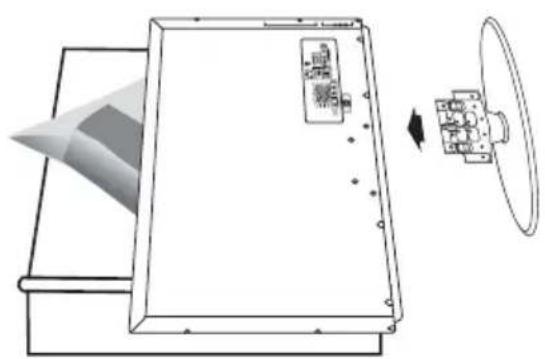 SAMSUNG LE32M71B - Installera stativet - 1