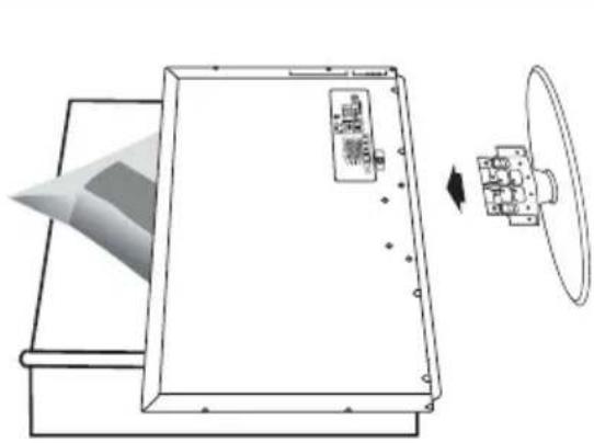 SAMSUNG LE32M71B - Installering af soklen - 1
