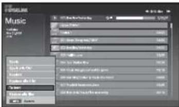 SAMSUNG LE32M71B - Ta bort musikfiler - 1