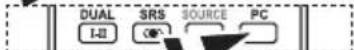 SAMSUNG LE32M71B - Valg af kilden - 4