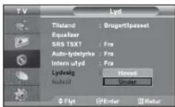 SAMSUNG LE32M71B - Lytning til lyden af underbilledet - 1