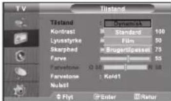 SAMSUNG LE26R75B - Ændring af billedstandard - 1