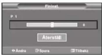 Fininst P 1 8 0 Aterstill + Andra □ Spers □ Tilibaki
