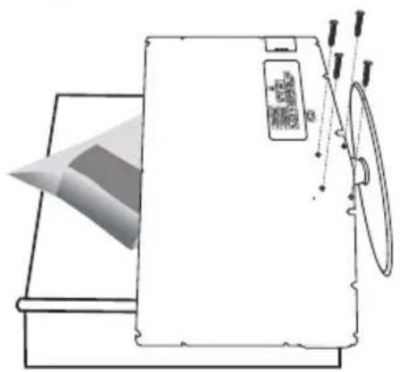 SAMSUNG LE26R75B - Installering af soklen - 2
