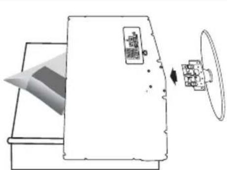SAMSUNG LE23R71W - Installera stativet - 1
