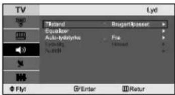 TV Lyd Tland Brugart/Passer Equator Auto-lydrola Fire Hybrid Hybrid Flyt Enter Return