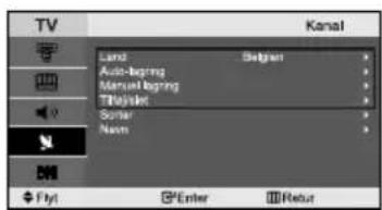TV Kanal Land Auto-lapping Manual lapping Tobacco Sorter Navi Flyt Enter Refut