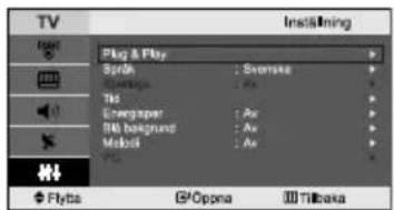TV InstTiming Play & Play Sprink : Svenska Sprink: : Ax Tek Lnergaper : Ax Bil background : Ax Mobile : Ax PGS Flyts G:\Oppna Tilbaka