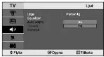 TV Ljud Audio Eqlaser Auto vinyl Audio Personal Personlg Air Play Flyta @Oppna Tilbaka