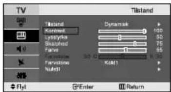 TV Tikland Kinkhead Lyssylkta Skurghed Farve Savillska Fervisone Nudell Dynamok 100 90 75 65 300 Kold Flyl Enter Return
