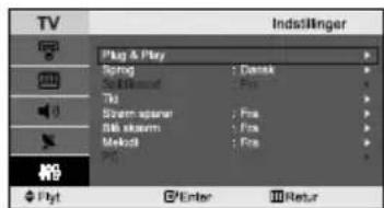 TV Indstillinger Play & Play Spring : Danak Softbox : Fps Tkt Stream taper : Fps Rik skewers : Fps Mekoch : Fps Play Enter Return
