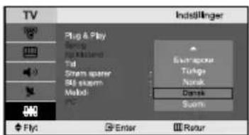 TV Plug & Play Spring Up Master Tal Stern spacer 80 exasm Metrol PC Indistlinger Evanspore Turigo Norsk Dansk Suern Fly Enter Rout