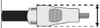 SAMSUNG UE65C8705XS - CAUTION: INSERT SECURELY LEST SHOULD BE DETACHED IN SET - 19