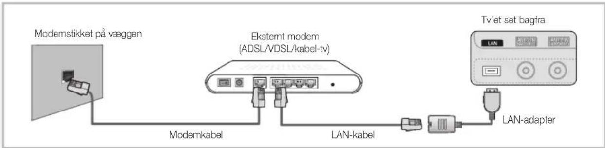 SAMSUNG UE65C8705XS - Tilslutning til et kablet netværk - 1