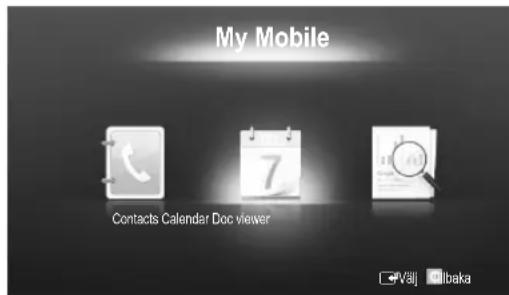 My Mobile Contacts Calendar Doc viewer Välj Olbaka