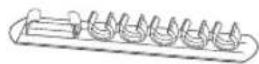 SAMSUNG UE65C8705XS - CAUTION: INSERT SECURELY LEST SHOULD BE DETACHED IN SET - 7