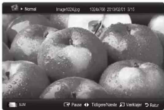SAMSUNG UE37C6705US - Visning af et foto (eller diasshow) - 1