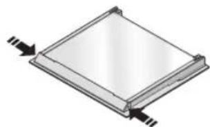 SAMSUNG NV70H3340RS - FJERNELSE AF LÅGEGLASSET - 1