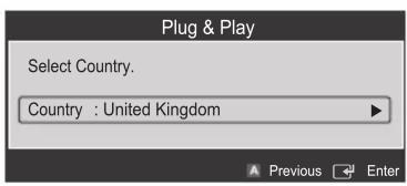 Plug & Play Select Country. Country : United Kingdom