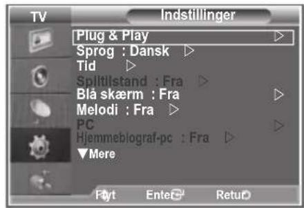 SAMSUNG LE40M86BC - Hvis du ønsker at nulstille denne funktion... - 1